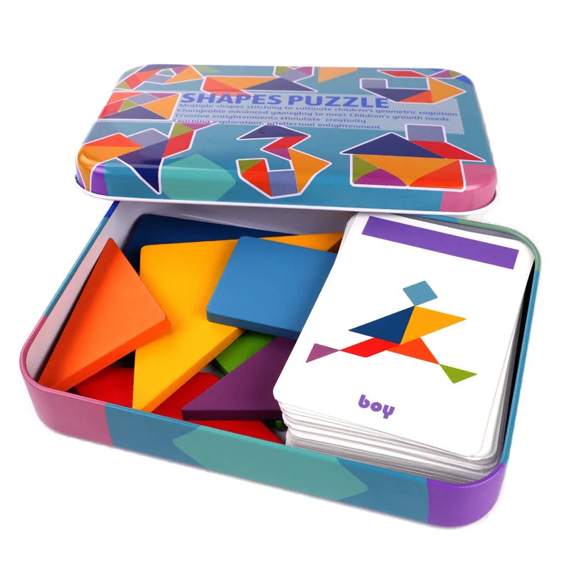Jouets de Puzzle en bois pour enfants,