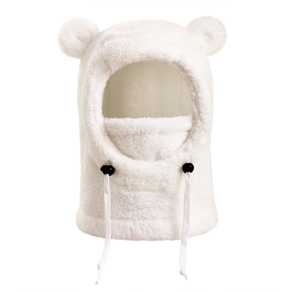 Cagoule en peluche