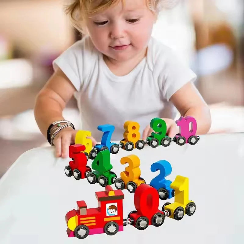 Jouet train numériques