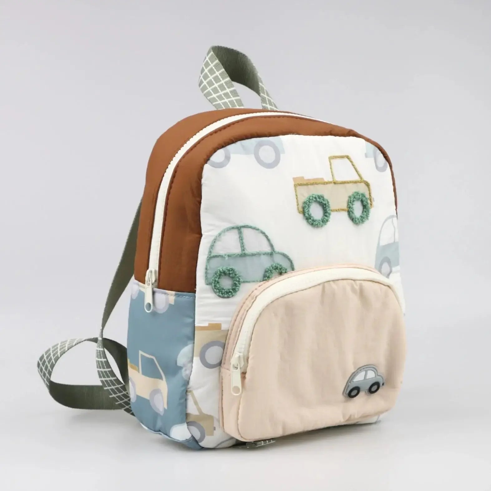 Sac à dos brodé de voiture
