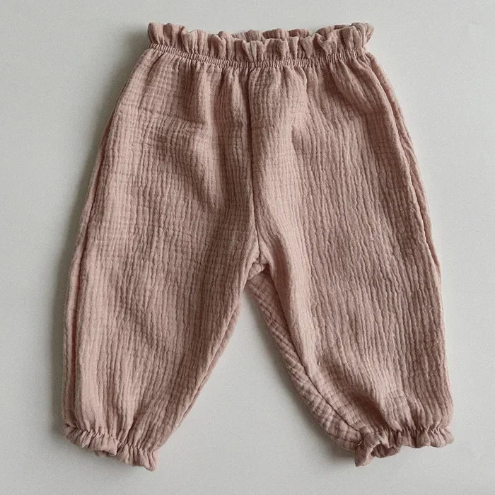 Pantalons en coton biologique