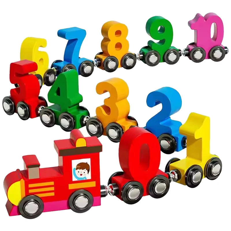 Jouet train numériques