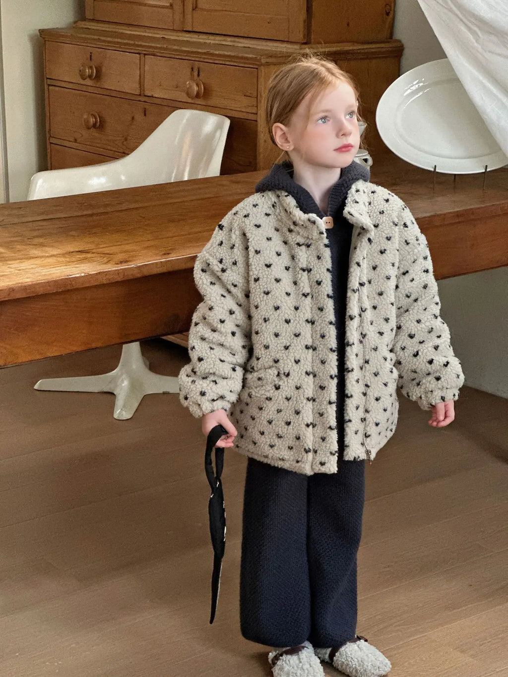 Veste en peluche