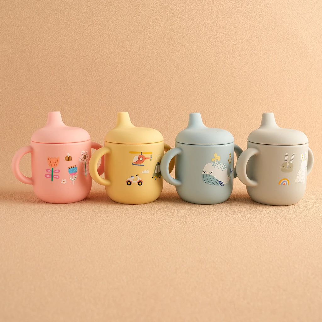 Tasse d'alimentation en Silicone pour bébé