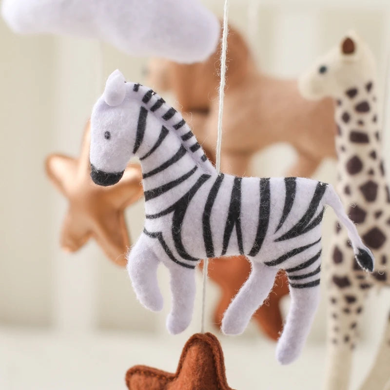 Mobile Hochets de bébé en bois