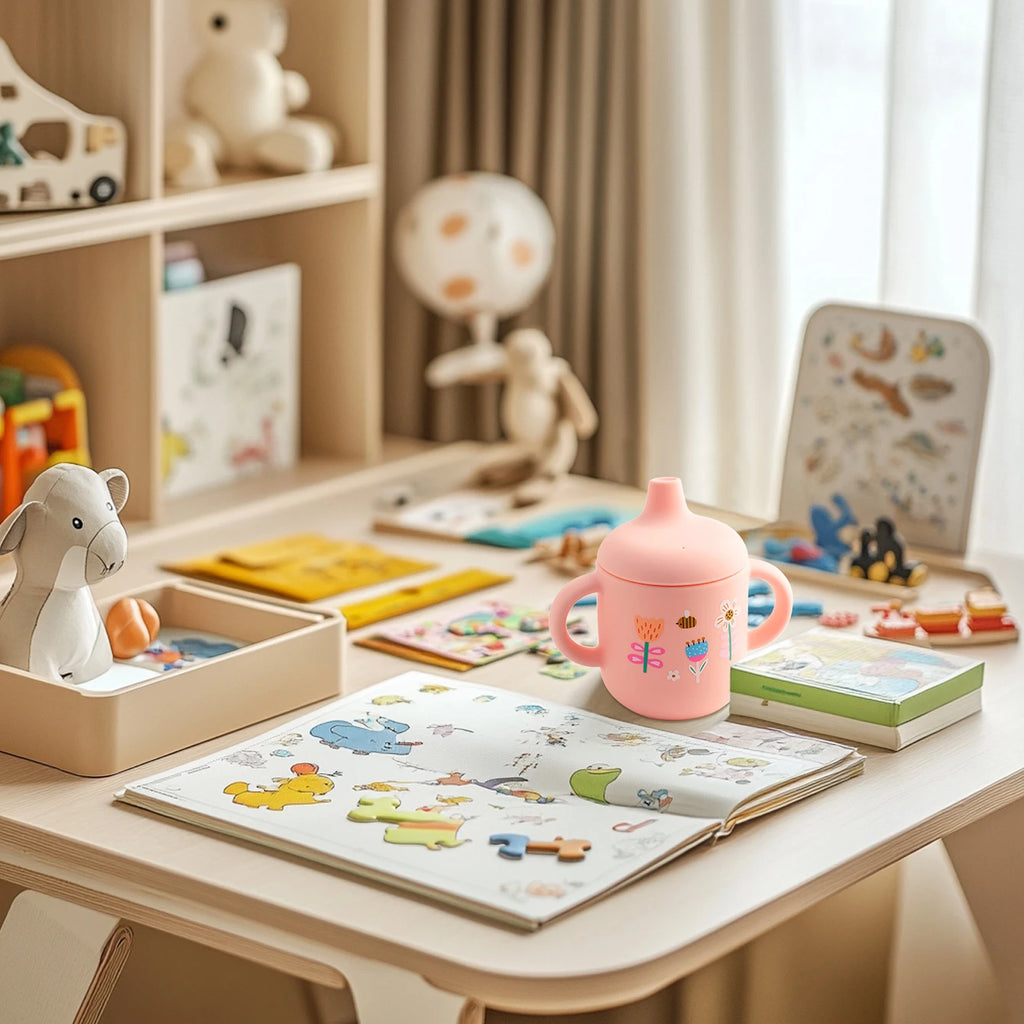 Tasse d'alimentation en Silicone pour bébé