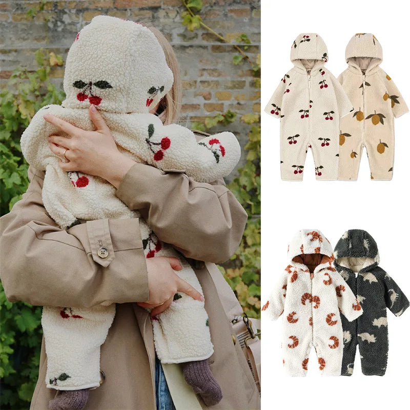 Barboteuses peluche combinaisons