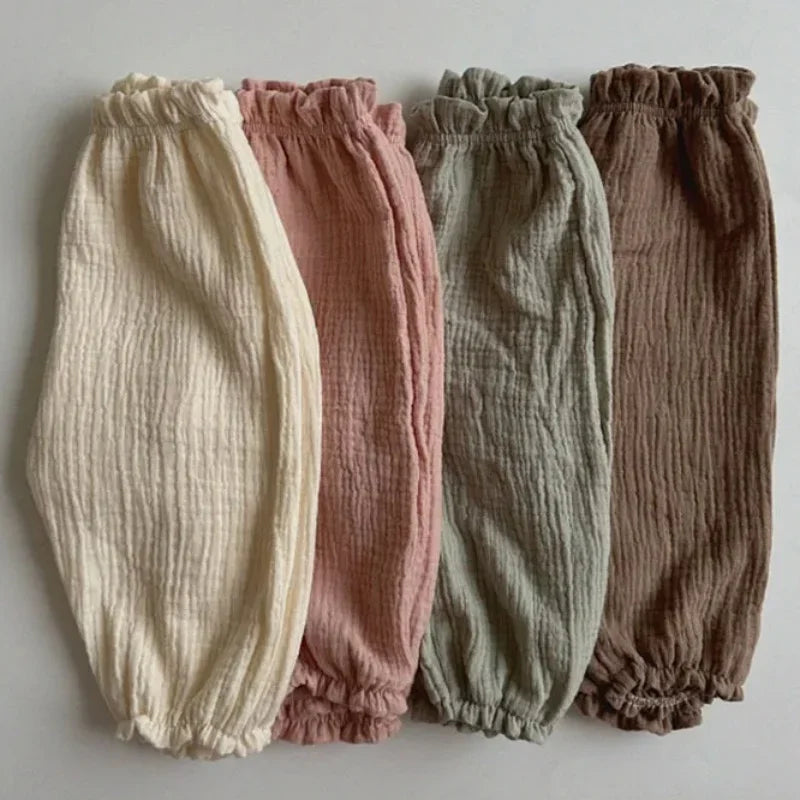 Pantalons en coton biologique