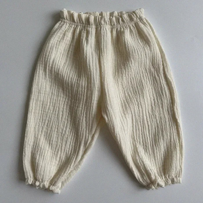 Pantalons en coton biologique