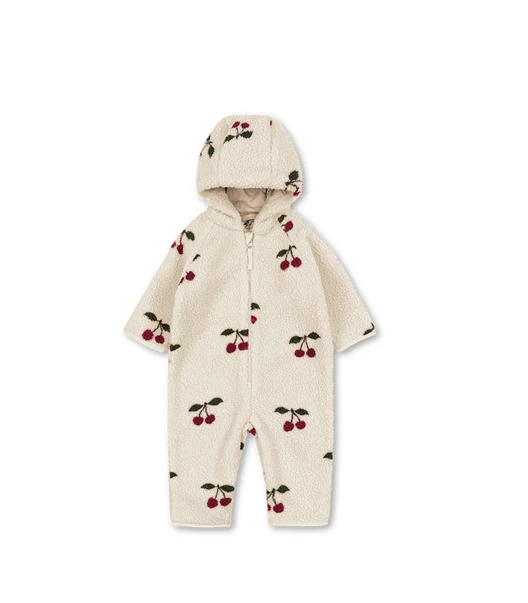 Barboteuses peluche combinaisons