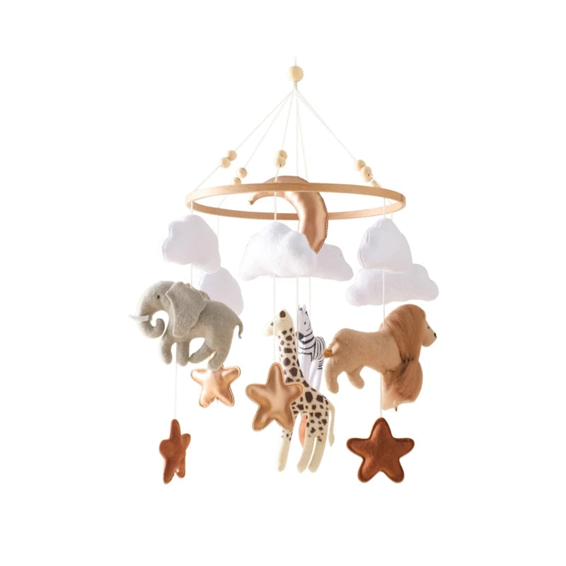 Mobile Hochets de bébé en bois