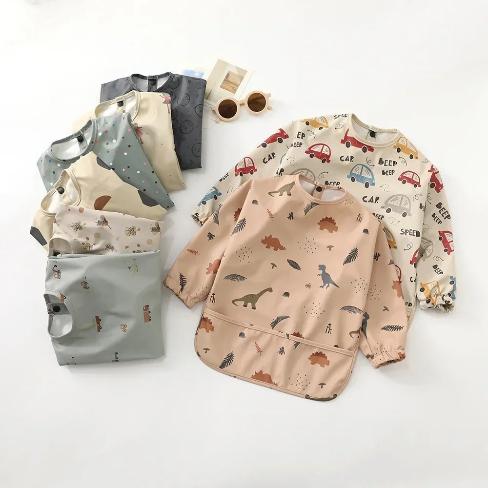 Bavoir imperméable à Manches
