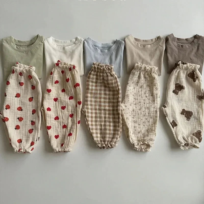 Pantalons en coton biologique