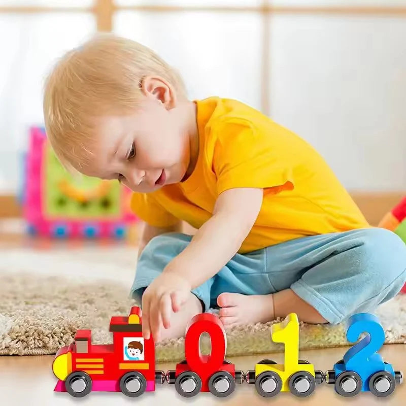 Jouet train numériques